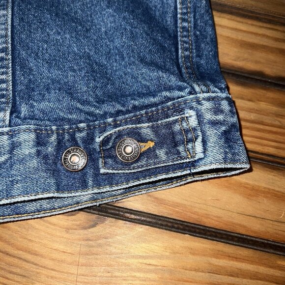 Vintage Levis Denim Trucker Jacket Mens 46 L Type III USA Made 71506-0216 - Picture 11 of 14
